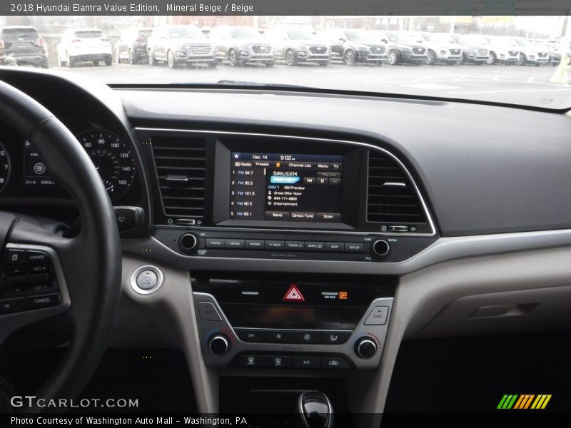 Mineral Beige / Beige 2018 Hyundai Elantra Value Edition