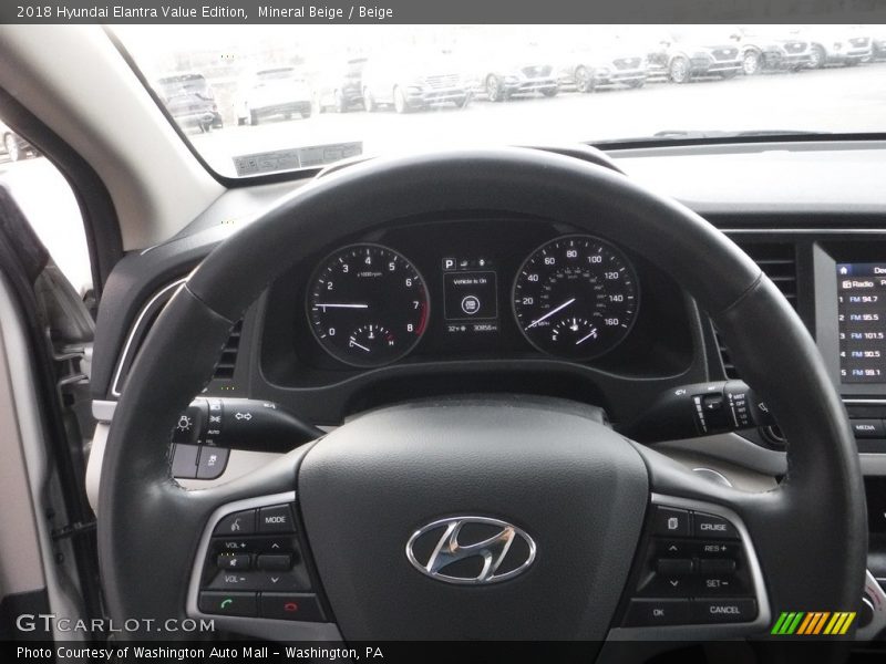 Mineral Beige / Beige 2018 Hyundai Elantra Value Edition