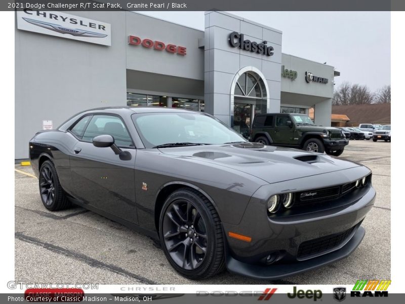 Granite Pearl / Black 2021 Dodge Challenger R/T Scat Pack