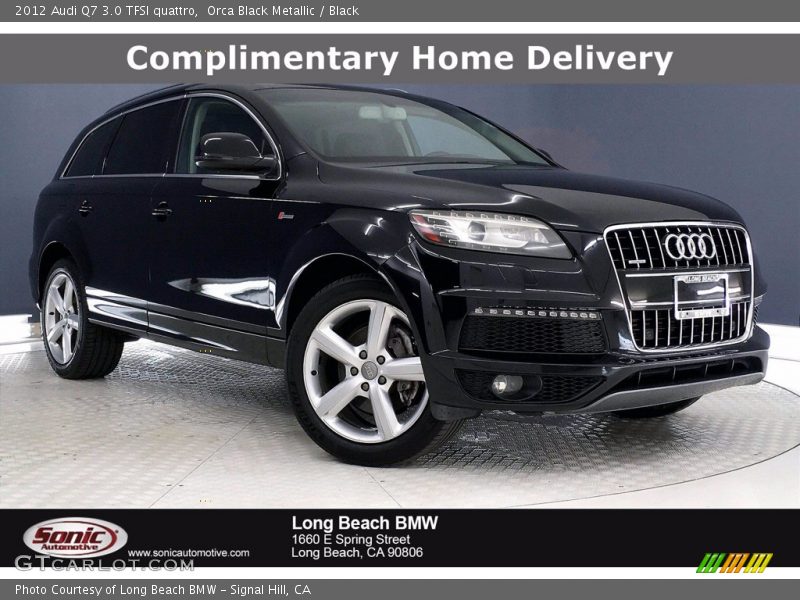 Orca Black Metallic / Black 2012 Audi Q7 3.0 TFSI quattro