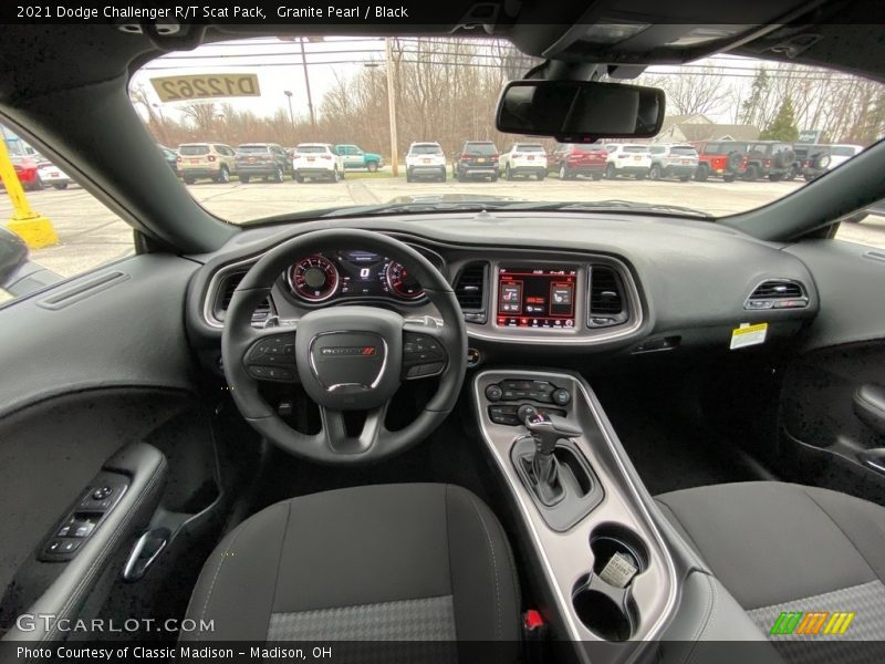  2021 Challenger R/T Scat Pack Black Interior