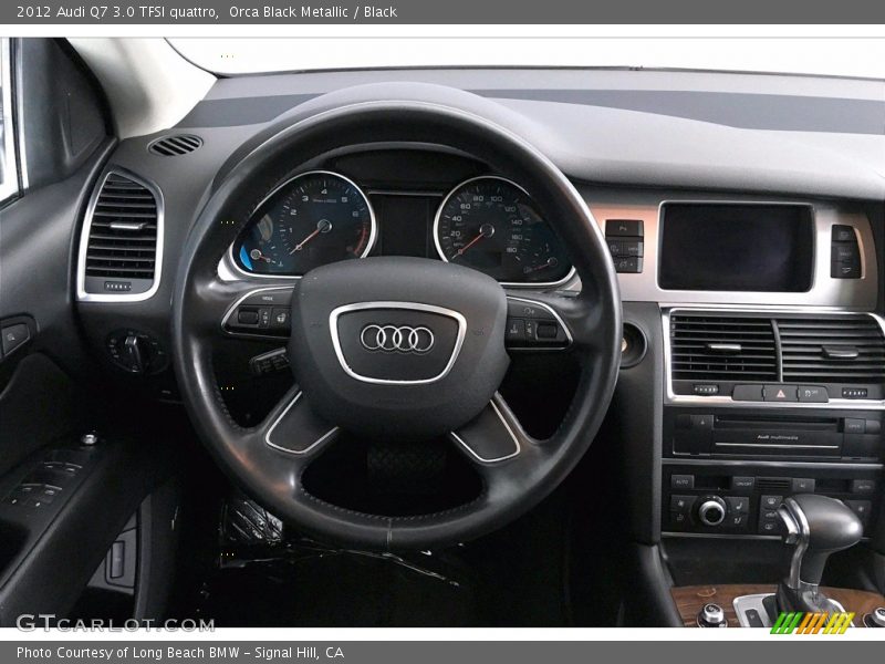 Orca Black Metallic / Black 2012 Audi Q7 3.0 TFSI quattro