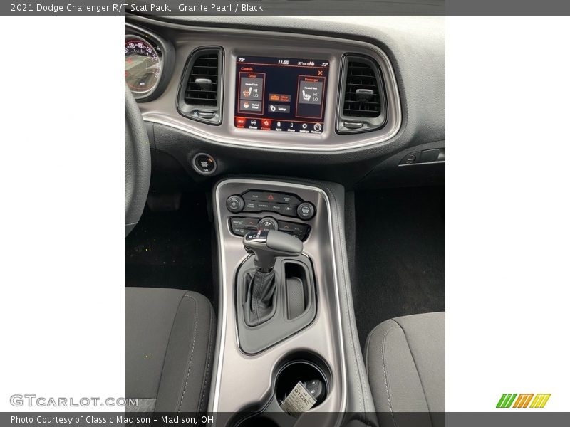 Controls of 2021 Challenger R/T Scat Pack