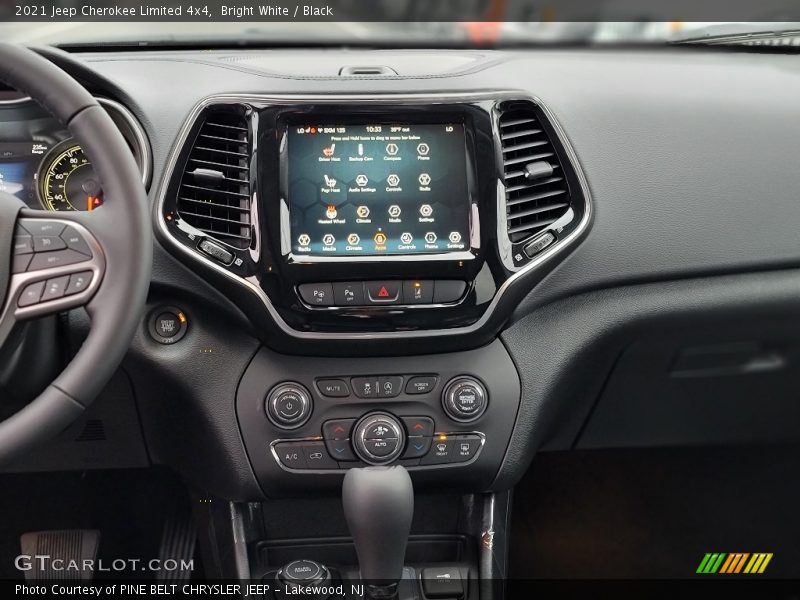 Bright White / Black 2021 Jeep Cherokee Limited 4x4