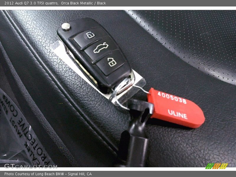 Orca Black Metallic / Black 2012 Audi Q7 3.0 TFSI quattro