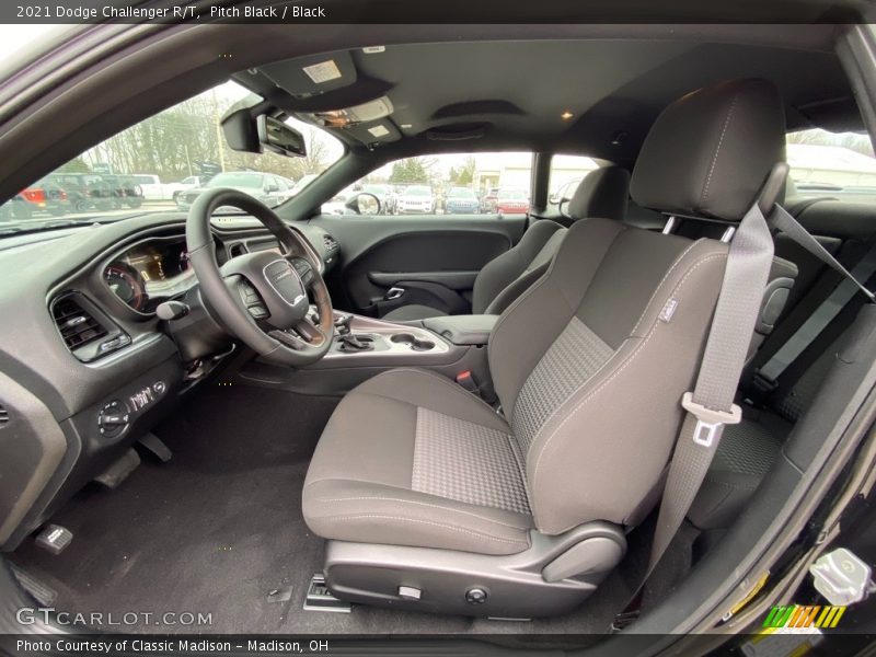  2021 Challenger R/T Black Interior