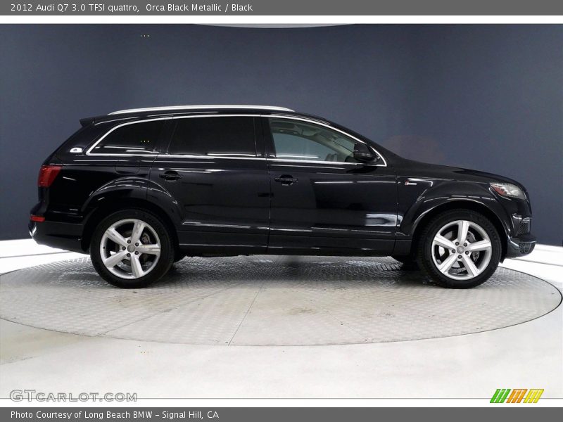 Orca Black Metallic / Black 2012 Audi Q7 3.0 TFSI quattro