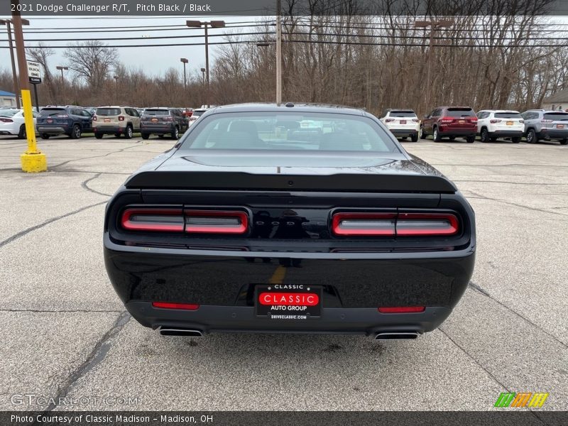 Pitch Black / Black 2021 Dodge Challenger R/T