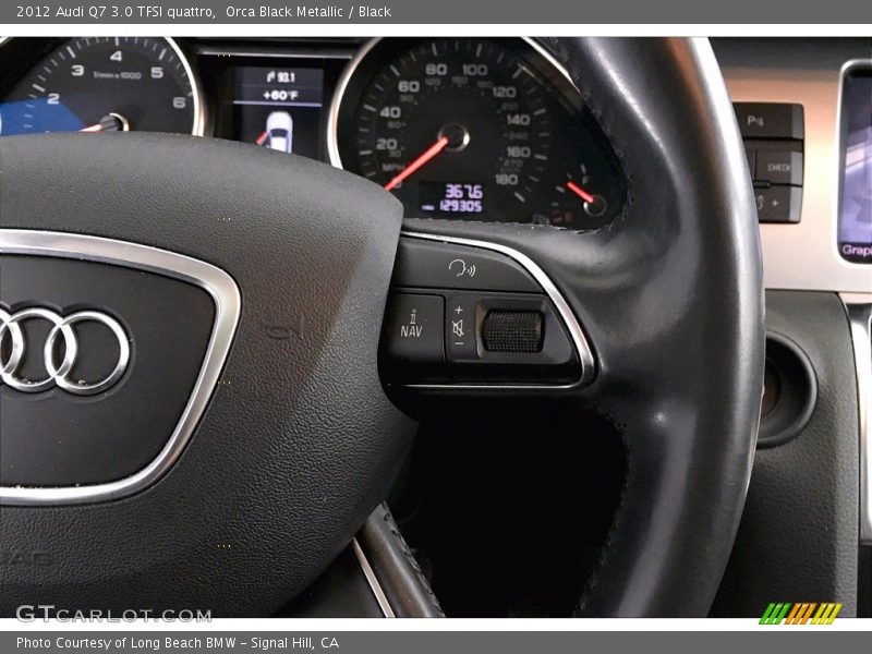 Orca Black Metallic / Black 2012 Audi Q7 3.0 TFSI quattro