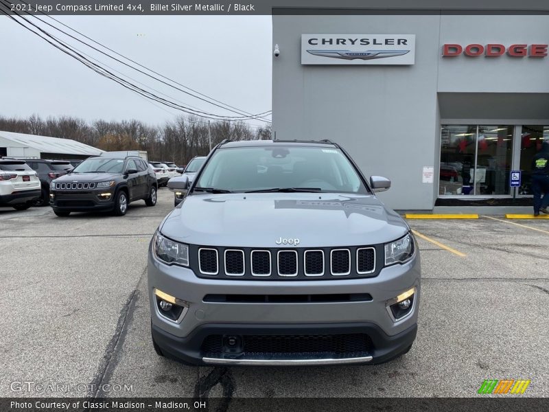 Billet Silver Metallic / Black 2021 Jeep Compass Limited 4x4