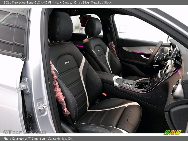 Front Seat of 2021 GLC AMG 63 4Matic Coupe