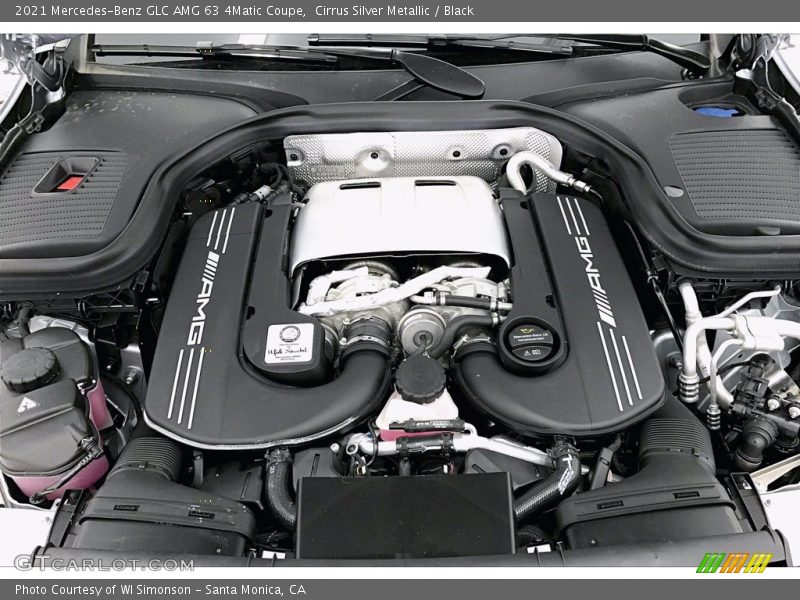  2021 GLC AMG 63 4Matic Coupe Engine - 4.0 Liter DI biturbo DOHC 32-Valve VVT V8