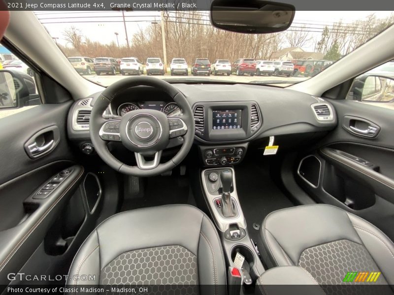 Granite Crystal Metallic / Black 2021 Jeep Compass Latitude 4x4