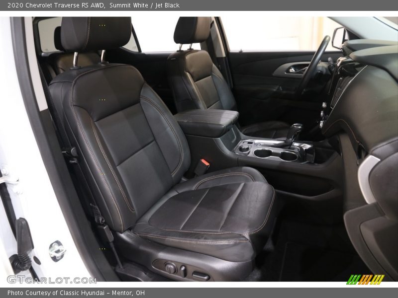 Summit White / Jet Black 2020 Chevrolet Traverse RS AWD