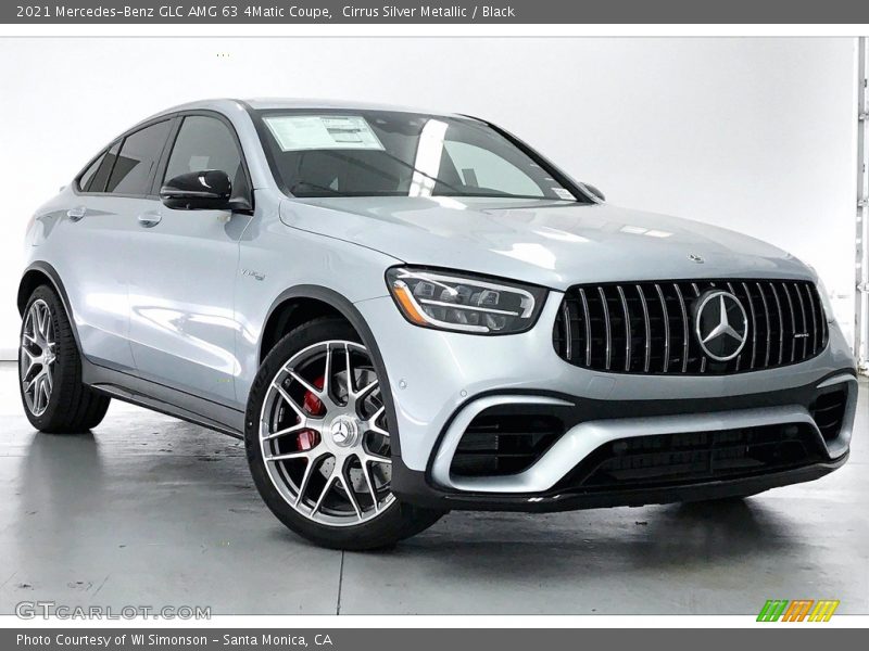 Front 3/4 View of 2021 GLC AMG 63 4Matic Coupe