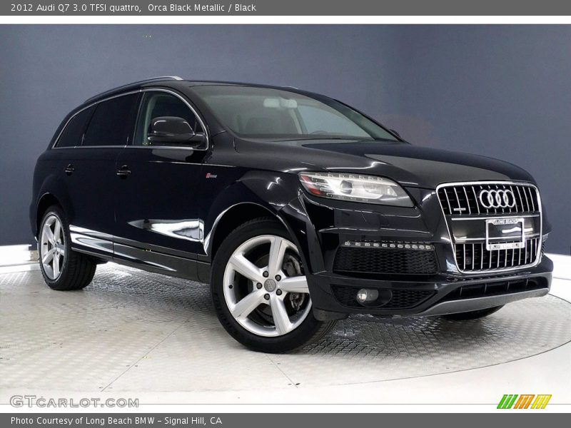 Orca Black Metallic / Black 2012 Audi Q7 3.0 TFSI quattro