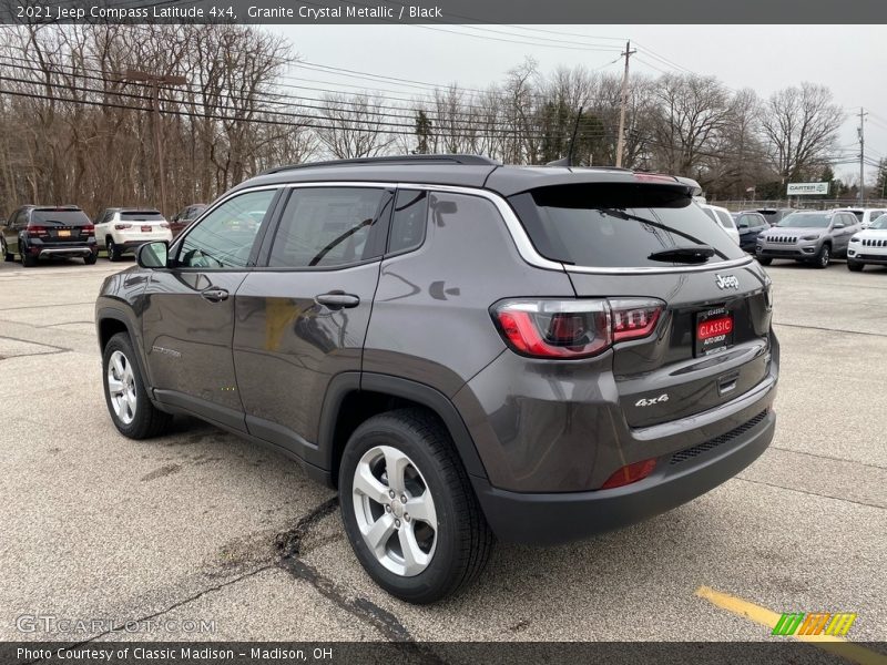 Granite Crystal Metallic / Black 2021 Jeep Compass Latitude 4x4
