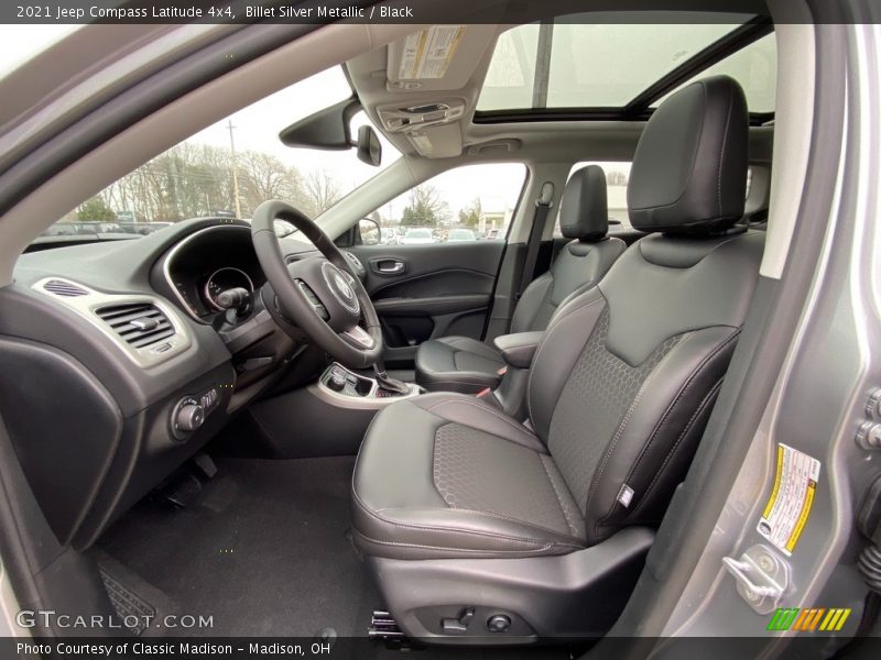 Billet Silver Metallic / Black 2021 Jeep Compass Latitude 4x4