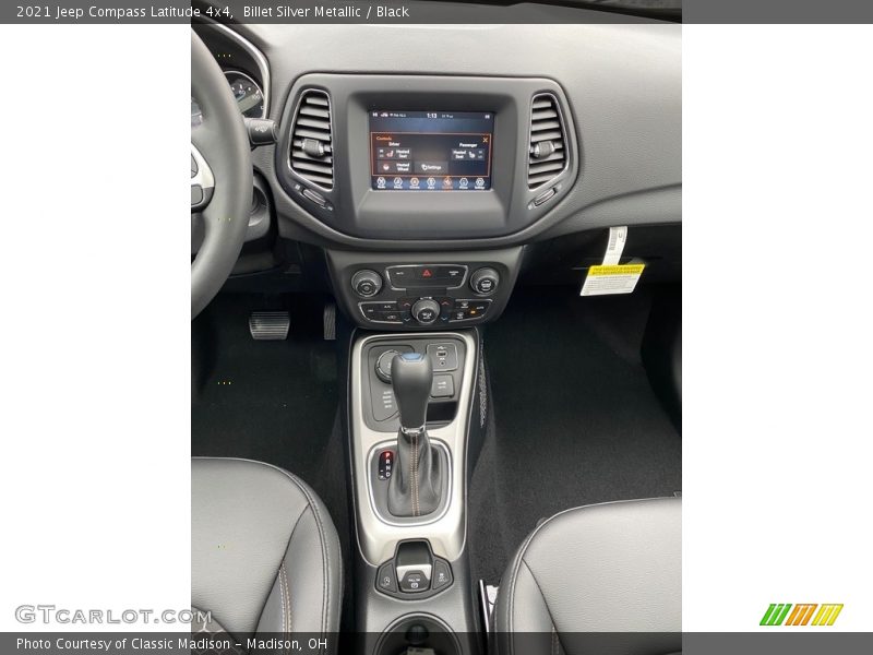 Billet Silver Metallic / Black 2021 Jeep Compass Latitude 4x4