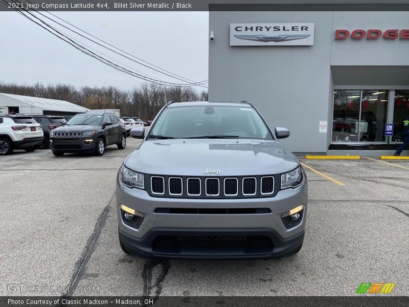 Billet Silver Metallic / Black 2021 Jeep Compass Latitude 4x4