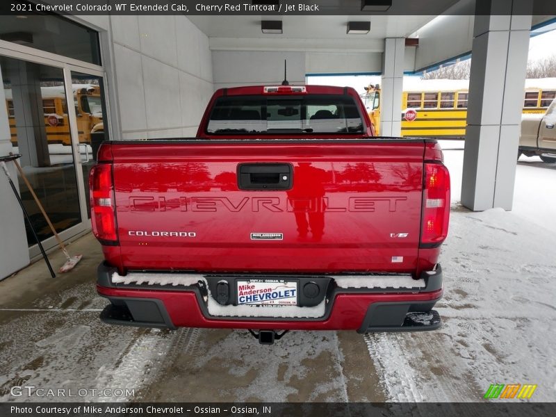 Cherry Red Tintcoat / Jet Black 2021 Chevrolet Colorado WT Extended Cab