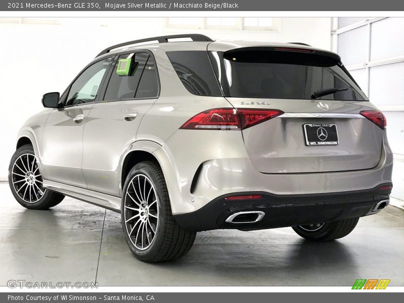 Mojave Silver Metallic / Macchiato Beige/Black 2021 Mercedes-Benz GLE 350