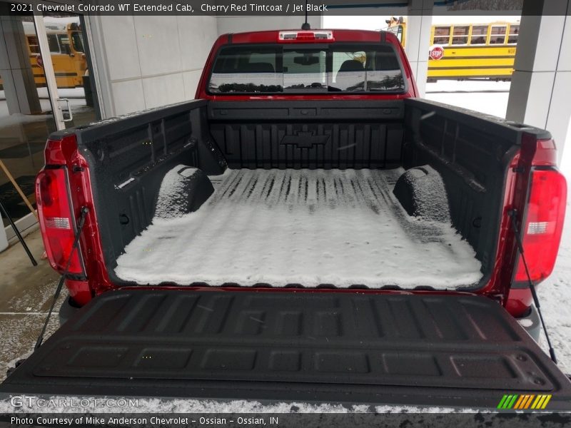 Cherry Red Tintcoat / Jet Black 2021 Chevrolet Colorado WT Extended Cab