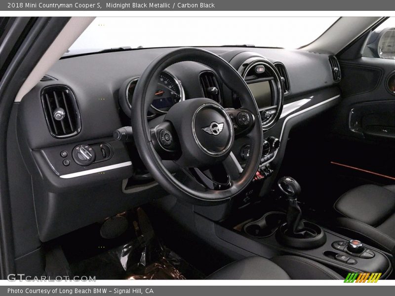Midnight Black Metallic / Carbon Black 2018 Mini Countryman Cooper S