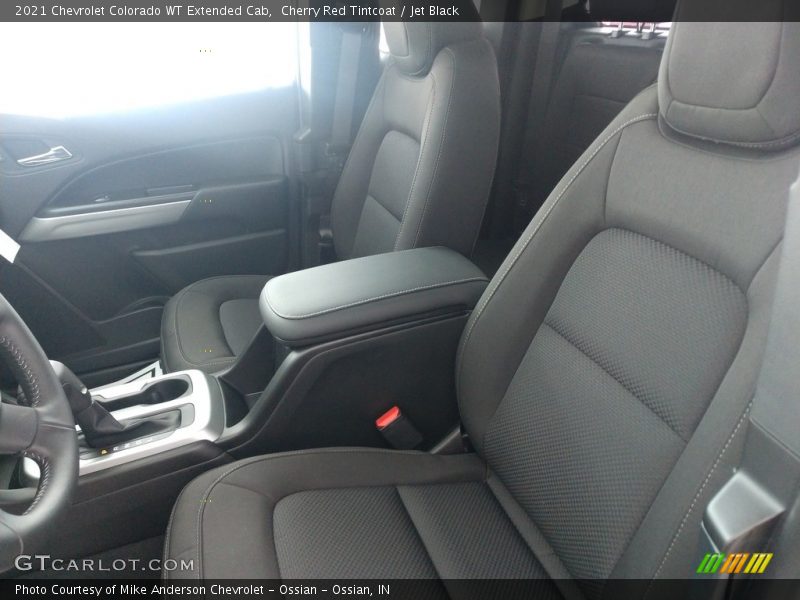 Cherry Red Tintcoat / Jet Black 2021 Chevrolet Colorado WT Extended Cab