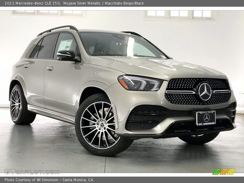 Mojave Silver Metallic / Macchiato Beige/Black 2021 Mercedes-Benz GLE 350