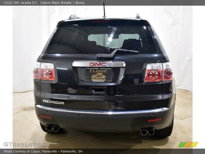 Carbon Black Metallic / Ebony 2010 GMC Acadia SLT