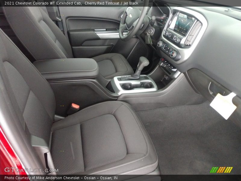 Cherry Red Tintcoat / Jet Black 2021 Chevrolet Colorado WT Extended Cab