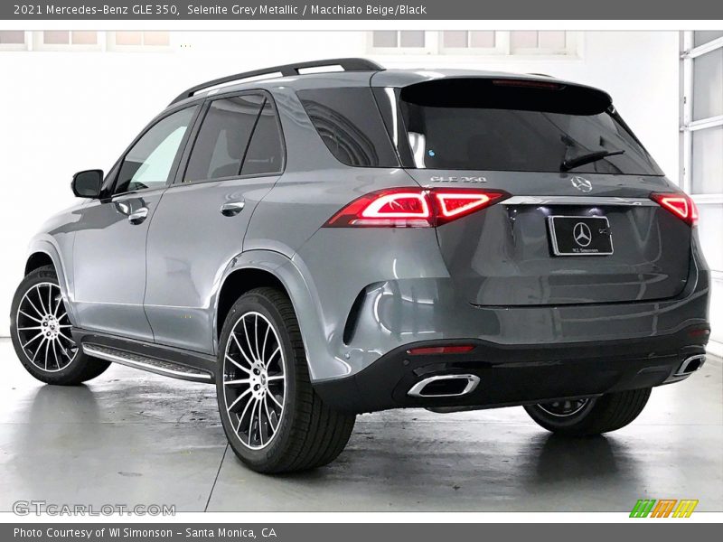 Selenite Grey Metallic / Macchiato Beige/Black 2021 Mercedes-Benz GLE 350