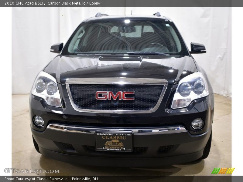 Carbon Black Metallic / Ebony 2010 GMC Acadia SLT