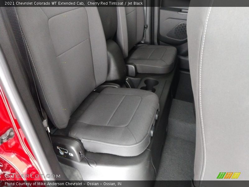 Rear Seat of 2021 Colorado WT Extended Cab