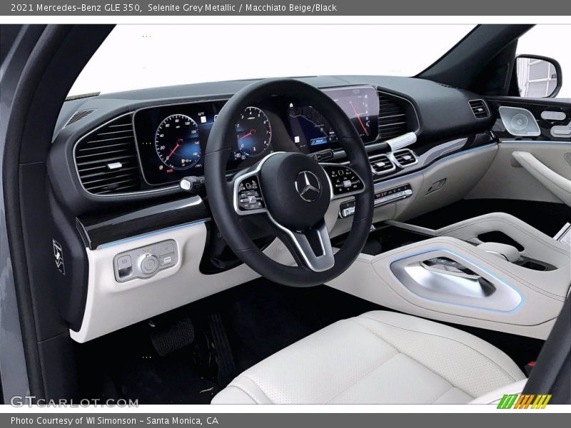 Front Seat of 2021 GLE 350