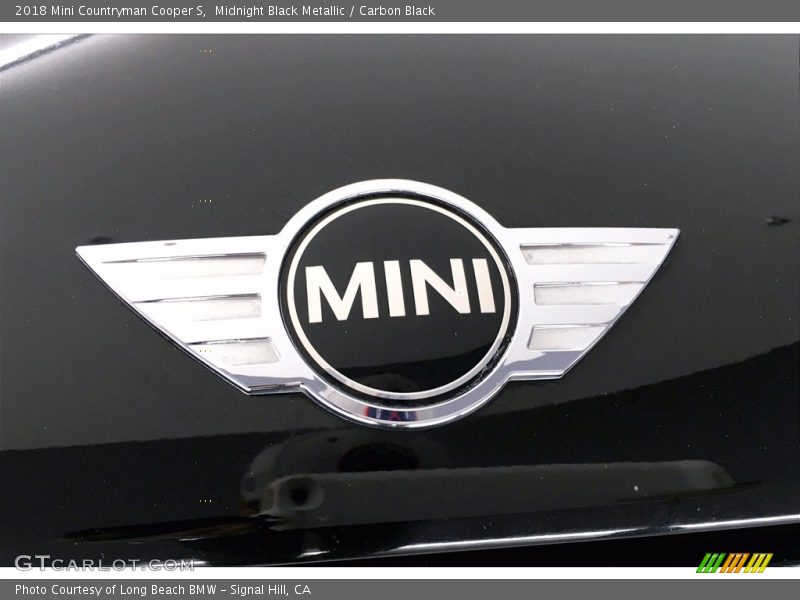 Midnight Black Metallic / Carbon Black 2018 Mini Countryman Cooper S
