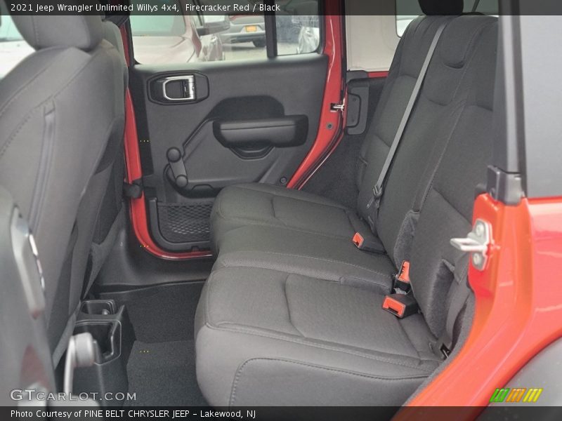 Firecracker Red / Black 2021 Jeep Wrangler Unlimited Willys 4x4