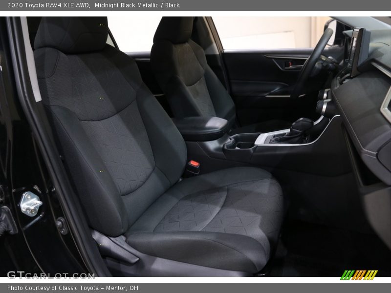 Midnight Black Metallic / Black 2020 Toyota RAV4 XLE AWD