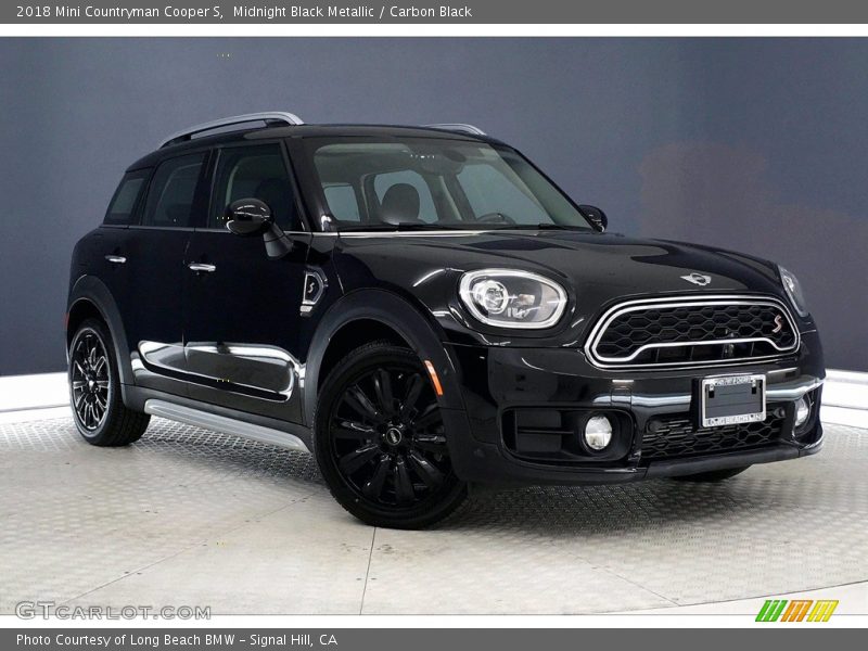 Midnight Black Metallic / Carbon Black 2018 Mini Countryman Cooper S
