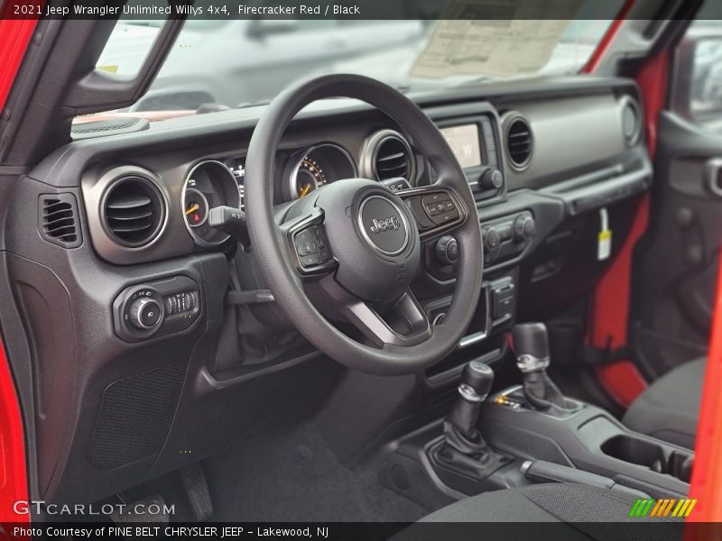 Firecracker Red / Black 2021 Jeep Wrangler Unlimited Willys 4x4