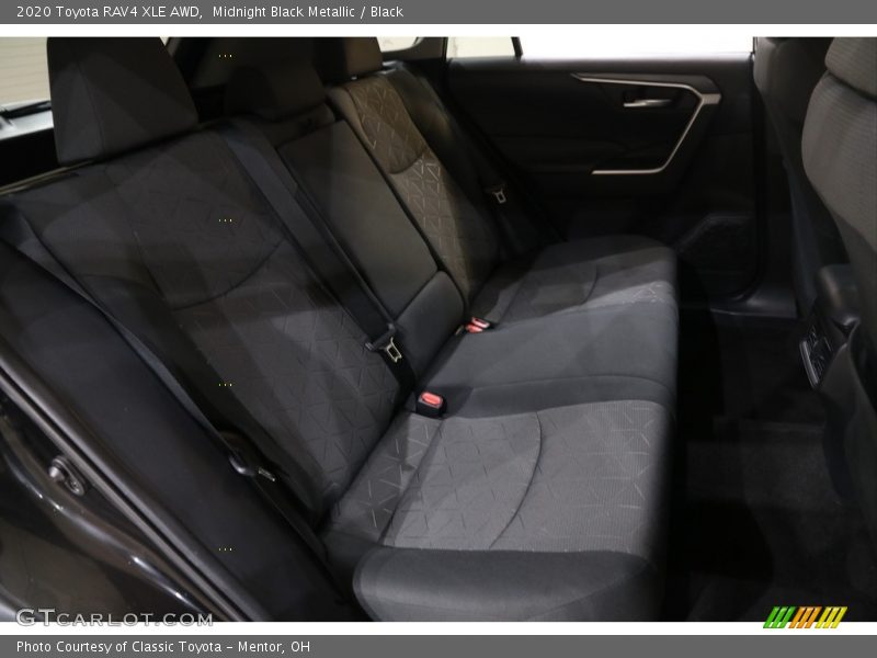 Midnight Black Metallic / Black 2020 Toyota RAV4 XLE AWD