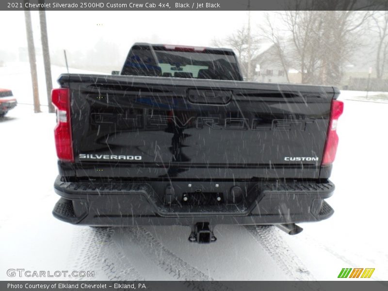 Black / Jet Black 2021 Chevrolet Silverado 2500HD Custom Crew Cab 4x4