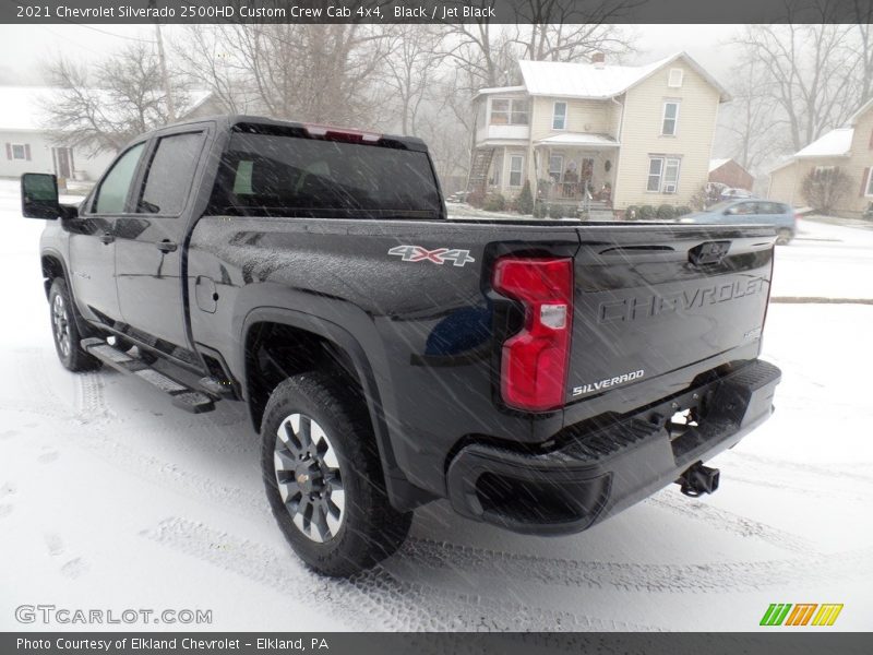 Black / Jet Black 2021 Chevrolet Silverado 2500HD Custom Crew Cab 4x4