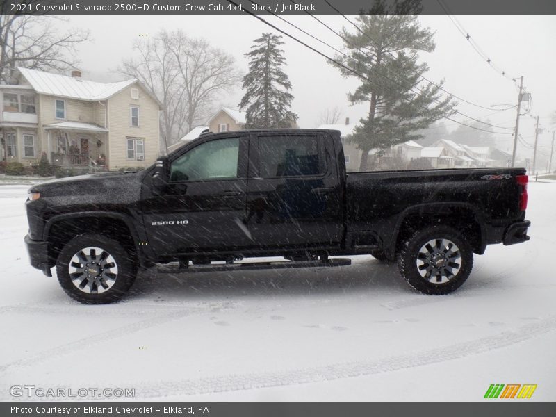  2021 Silverado 2500HD Custom Crew Cab 4x4 Black
