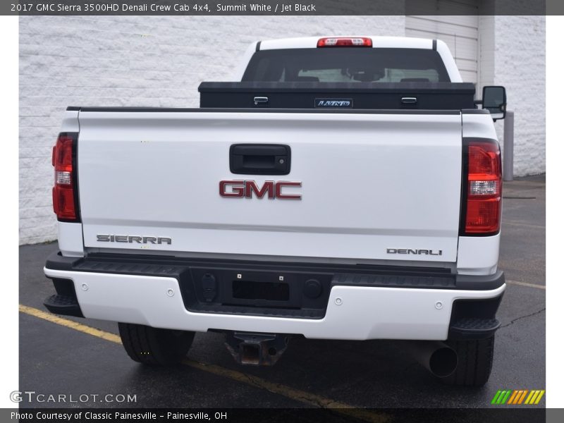 Summit White / Jet Black 2017 GMC Sierra 3500HD Denali Crew Cab 4x4