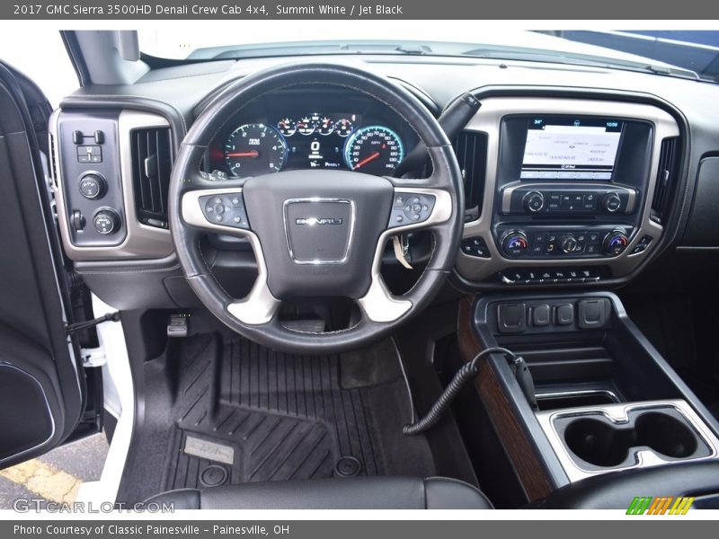 Dashboard of 2017 Sierra 3500HD Denali Crew Cab 4x4