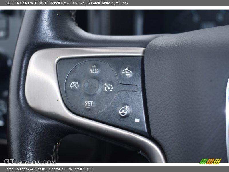 Summit White / Jet Black 2017 GMC Sierra 3500HD Denali Crew Cab 4x4