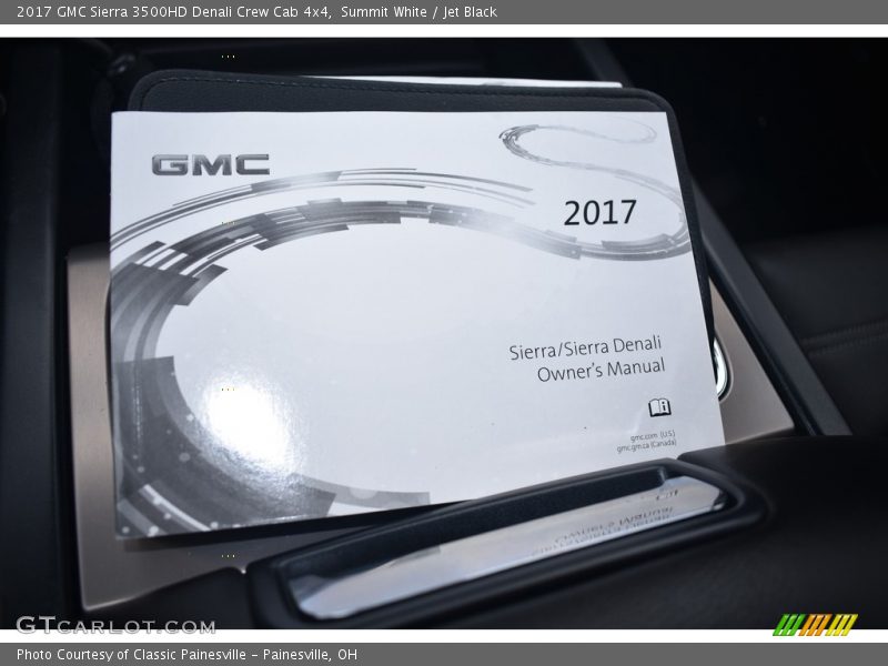 Books/Manuals of 2017 Sierra 3500HD Denali Crew Cab 4x4
