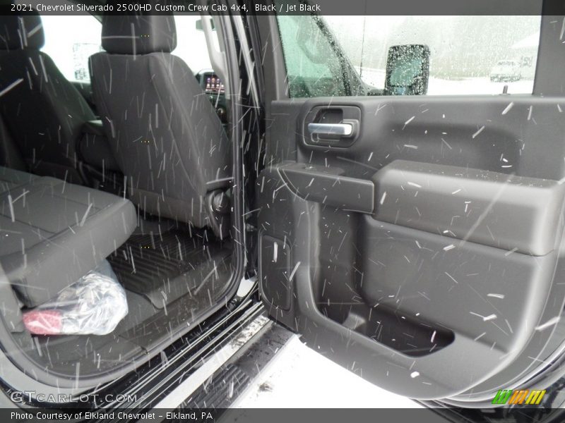 Black / Jet Black 2021 Chevrolet Silverado 2500HD Custom Crew Cab 4x4